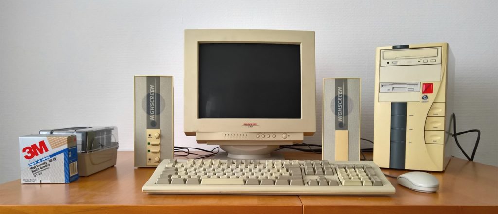 Старый компьютер. Становление